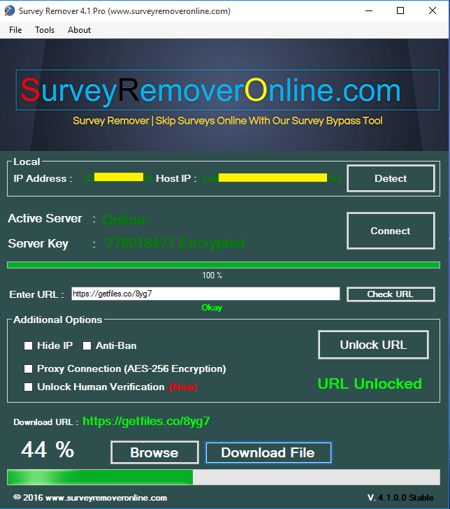 Survey remover free download without survey